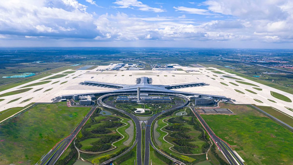 exploreqingdao's tweet photo. Qingdao Jiaodong International Airport is a 4F-level international airport with 246 passenger air routes, covering 169 cities worldwide, acting as an aerial bridge connecting the world. ✈️

https://t.co/5NPNWPkoTV

#ExperienceQingdaoPhotoExhibition #Qingdao #Shandong #China https://t.co/9dyTgJyaG5