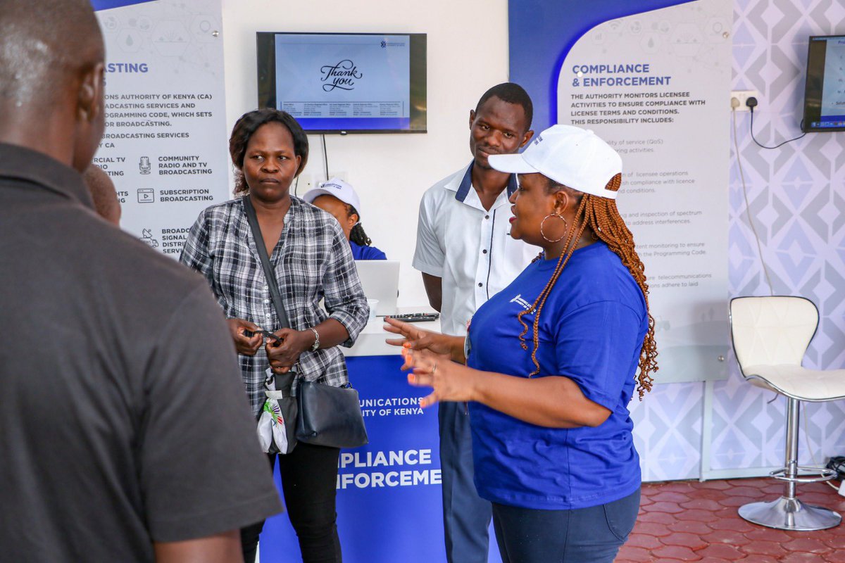 CA_Kenya's tweet photo. Engaging with students at the Kisumu Regional Show. We're showcasing the importance of this year's theme: "Promoting climate-smart agriculture and trade initiatives for sustainable economic growth."
#CAatKisumuRegionalShow
@CA_DGOfficial https://t.co/d9mly3UULp