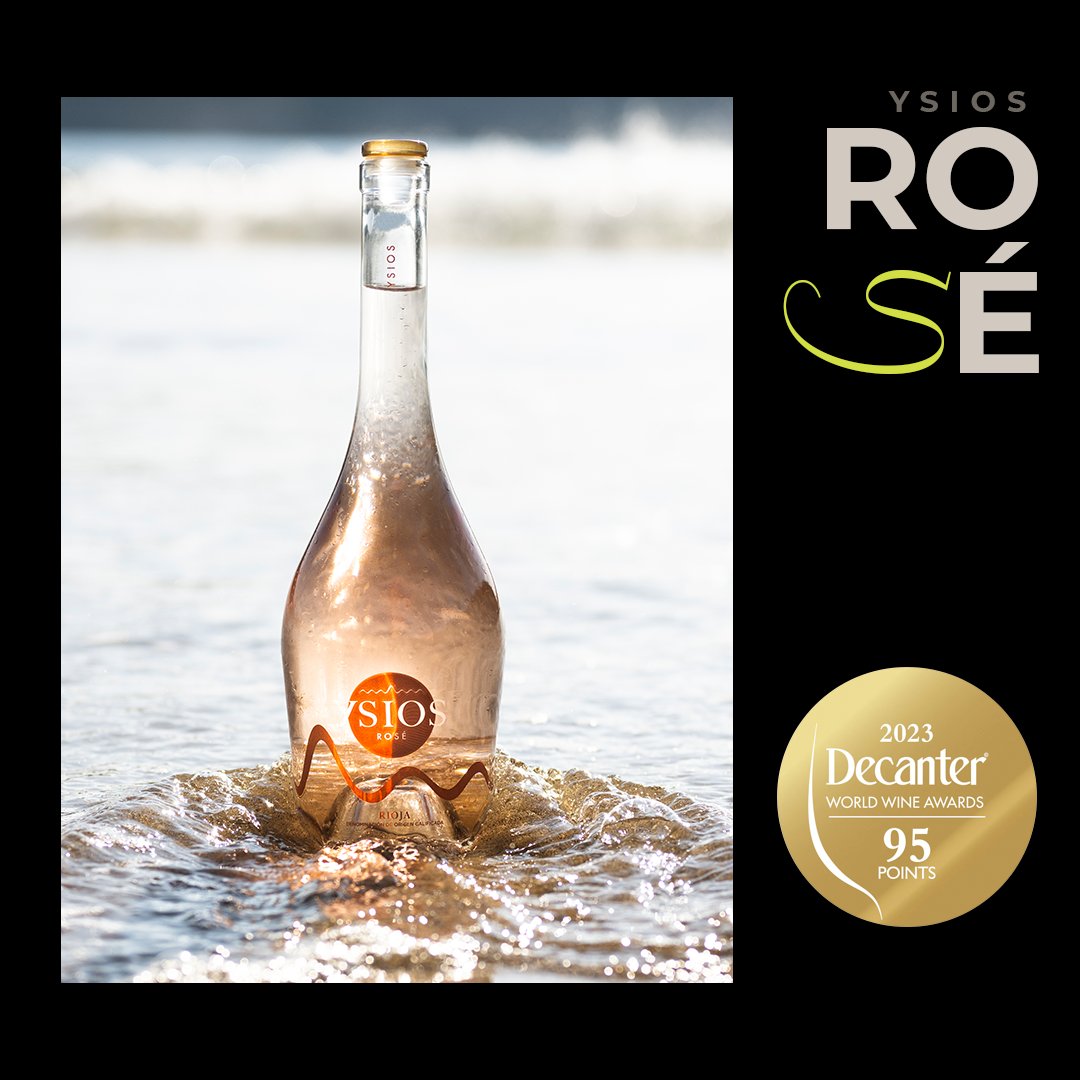 Decanter's tweet photo. 🍷 Experience Ysios Rosé! 🌸🍇 Crafted with handpicked old-vine Garnacha grapes, this awarded elegant wine is a testament to artistry. Cheers to its exquisite taste! 🥂#Ad #Ysios #Rose #Garnacha #RoseWine https://t.co/tY6Jv5DtRE https://t.co/vaibuhCKTt