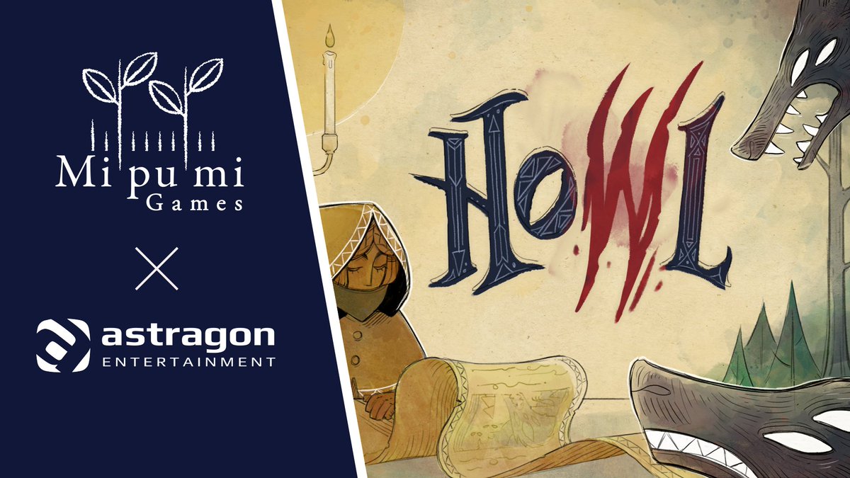 astragon_games's tweet photo. 𝐌𝐢'𝐩𝐮'𝐦𝐢 𝐆𝐚𝐦𝐞𝐬 𝐱 𝐚𝐬𝐭𝐫𝐚𝐠𝐨𝐧

We're happy to partner up with @Mipumi for the publishing of their epic turn-based tactical folktale Howl 🐺

To be released for PC, Nintendo Switch, PlayStation 5 and Xbox Series X|S in 2023!

Try the demo
🏹 https://t.co/JcYDH4MWfu https://t.co/ZT99ZsSrYs