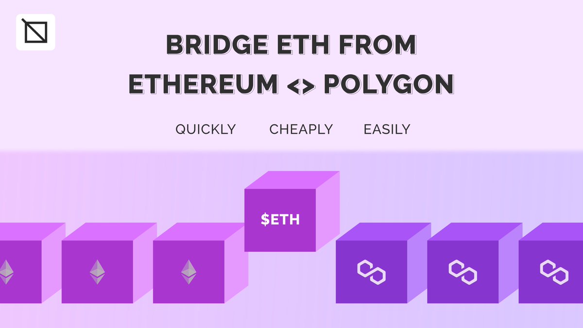 NetworkUmbria's tweet photo. 🚀 Our Narni #crosschain bridge is for anyone wanting to bridge from #Ethereum to @0xPolygon very cheaply and almost instantly!
We’ve been onboarding users to Polygon for over two years!
👉 https://t.co/F4xM3kW05O
🧵1/4
#Polygon #Layer2 #ScalingSolution #Ethereum #ETH https://t.co/pR6yi8Zw3G