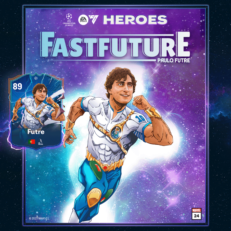 EASPORTSFC's tweet photo. From @ChampionsLeague and @UWCL heroics to #FC24 Heroes.

The squad of extraordinary abilities gains five more members. @Marvel

Pre-order #FC24 Ultimate Edition by August 22 to get your Ultimate Team Hero: https://t.co/y6u8dzEviE