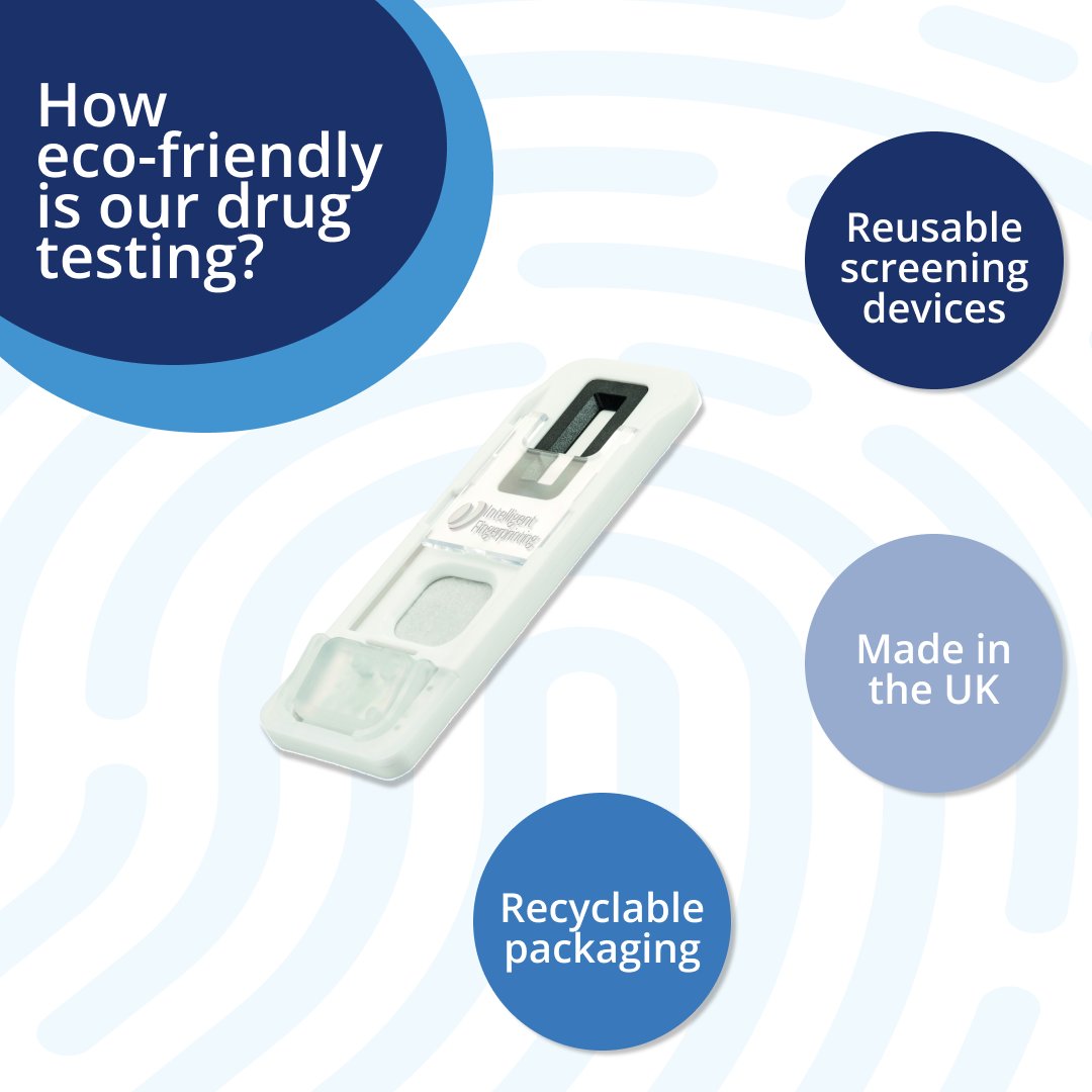 This month is Plastic Free July so Intelligent Fingerprinting are highlighting how our fingerprint drug screening system has a reduced environmental impact.

#PlasticFreeJuly #DrugScreening