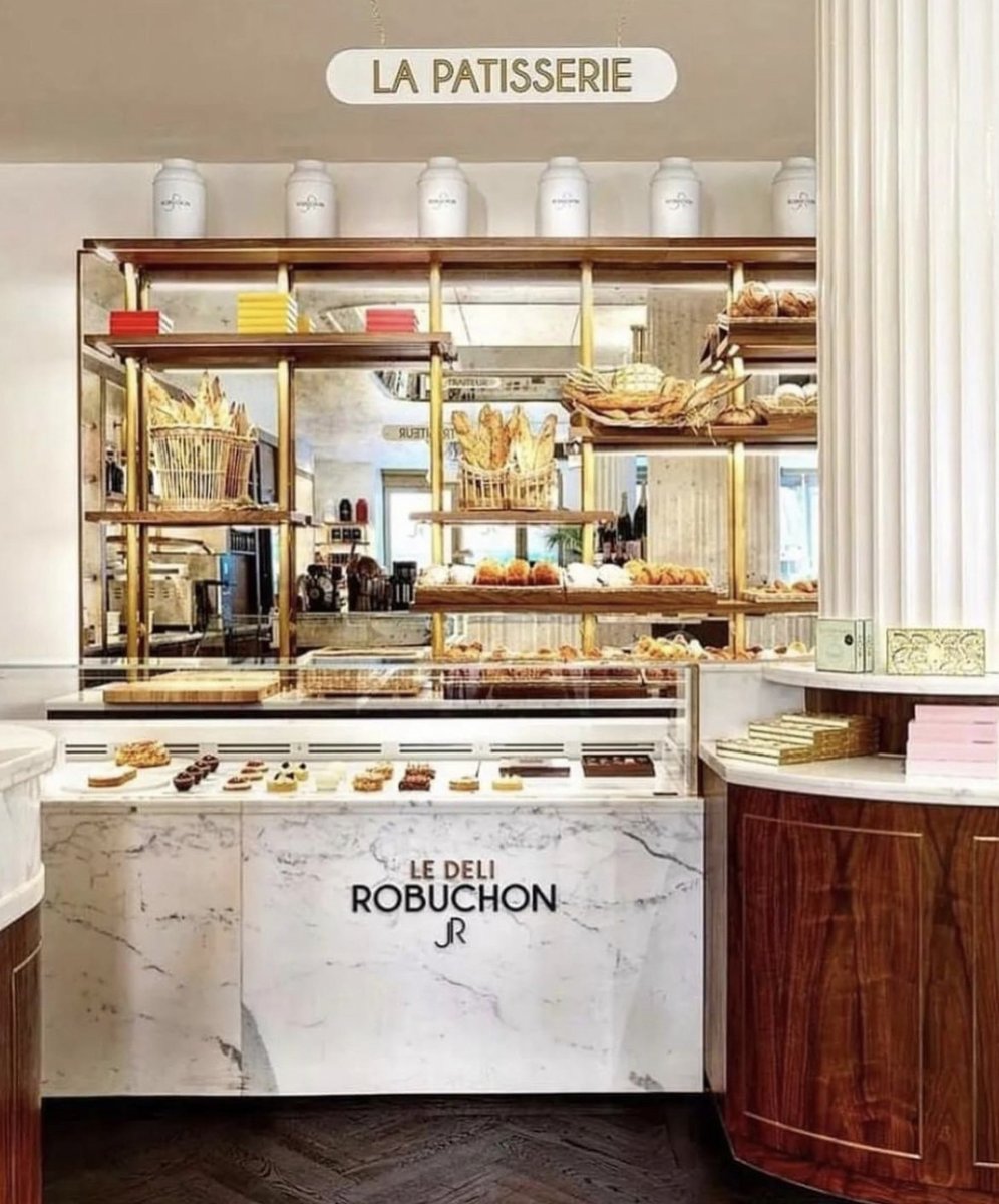 A sight for sore eyes. Our patisserie counter brimming with wonderful pastries daily from 11 am.