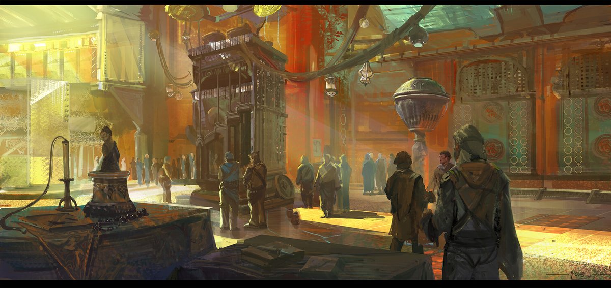 「The Art of Peng Lu Gallery and Details :」|IAMAGのイラスト