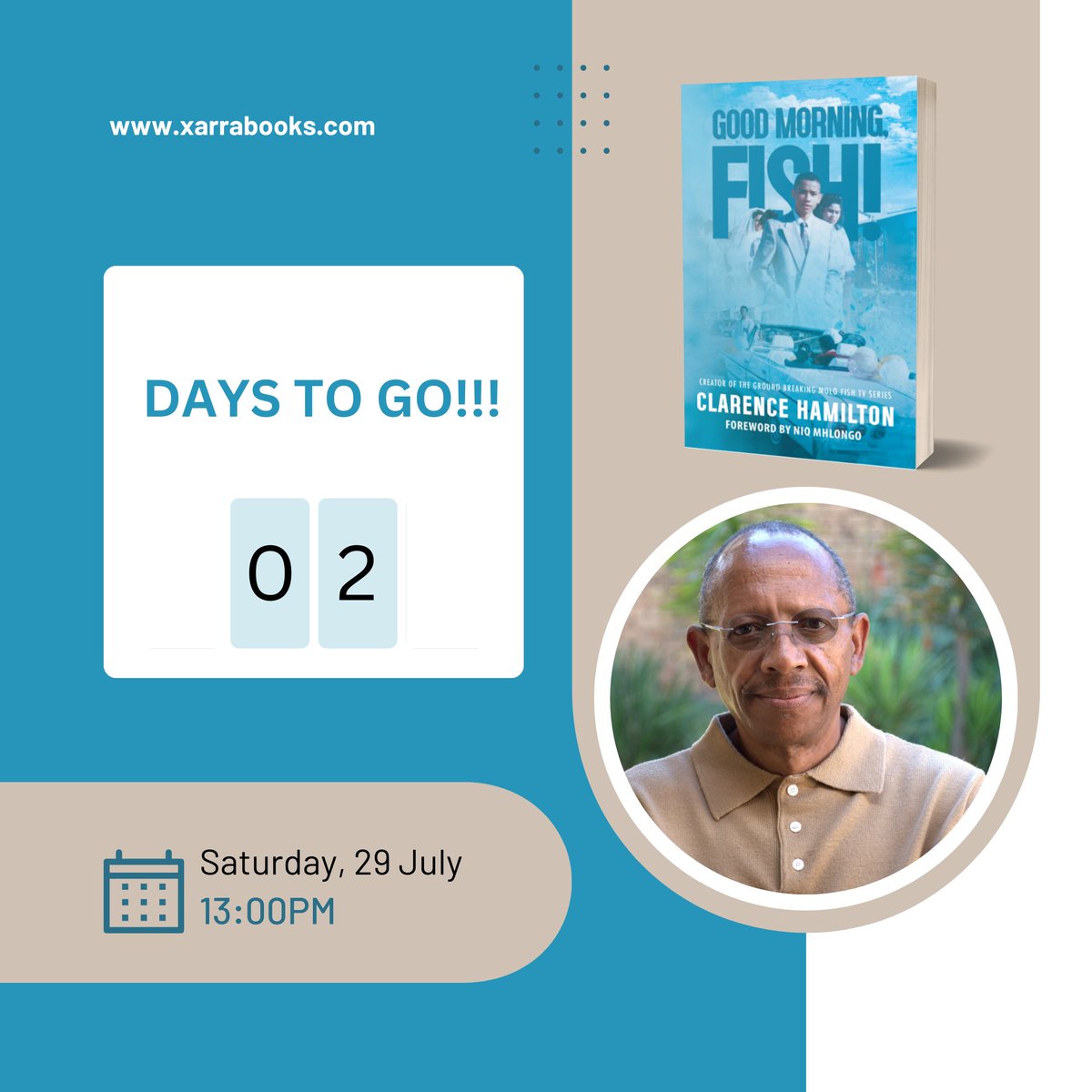 xarrabooks's tweet image. The classic story of the dramatic lives of the Noordgesic residents brought into 
your bookshelves launching soon at @thesouthafricanstatetheatre with Clarence Hamilton - 02 Days Left!! 
#booklaunch #sawriters #sareader #drama #apartheid #thriller #novel #series