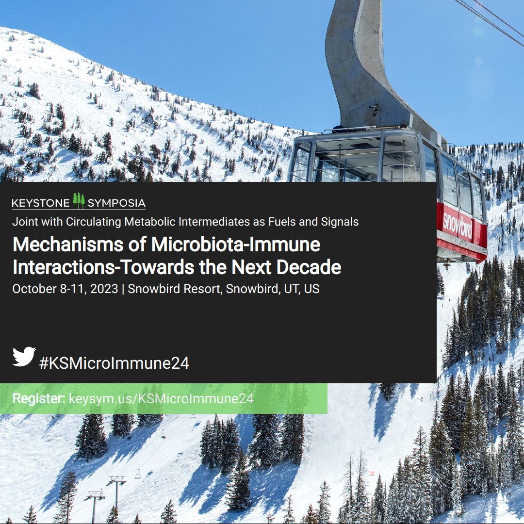 🏔️🌿Explore how microbiota & immunity collide

🦠Mechanisms of Microbiota-Immune Interactions-Towards the Next Decade

⌛️Poster: Register by Sept 10

📝hubs.la/Q01MHJ770

🗓️Oct 8-11

#KSMicroImmune24 #Microbiota #Immunology #MetaGenomics 
#Metabolomics #MicrobiotaResearch