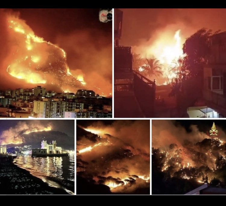 Ale_Runci's tweet photo. While Italy looks like this, fossil fuel giant #Eni is threatening us with a lawsuit demanding over 100k euros to @Recommon and @Greenpeace_ITA. 

Fossil fuel corporations are trying to stop climate action, when it is more important than ever. https://t.co/SOPqktGW6A