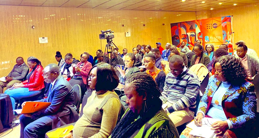 UNZimbabwe's tweet photo. .@UNFPA_Zimbabwe Deputy Rep @kadyrkulova1 says empowering women & girls with quality education & access to family planning services is critical for them to realize their aspirations #SWOP2023 #SDGs https://t.co/eIW29aBrd7