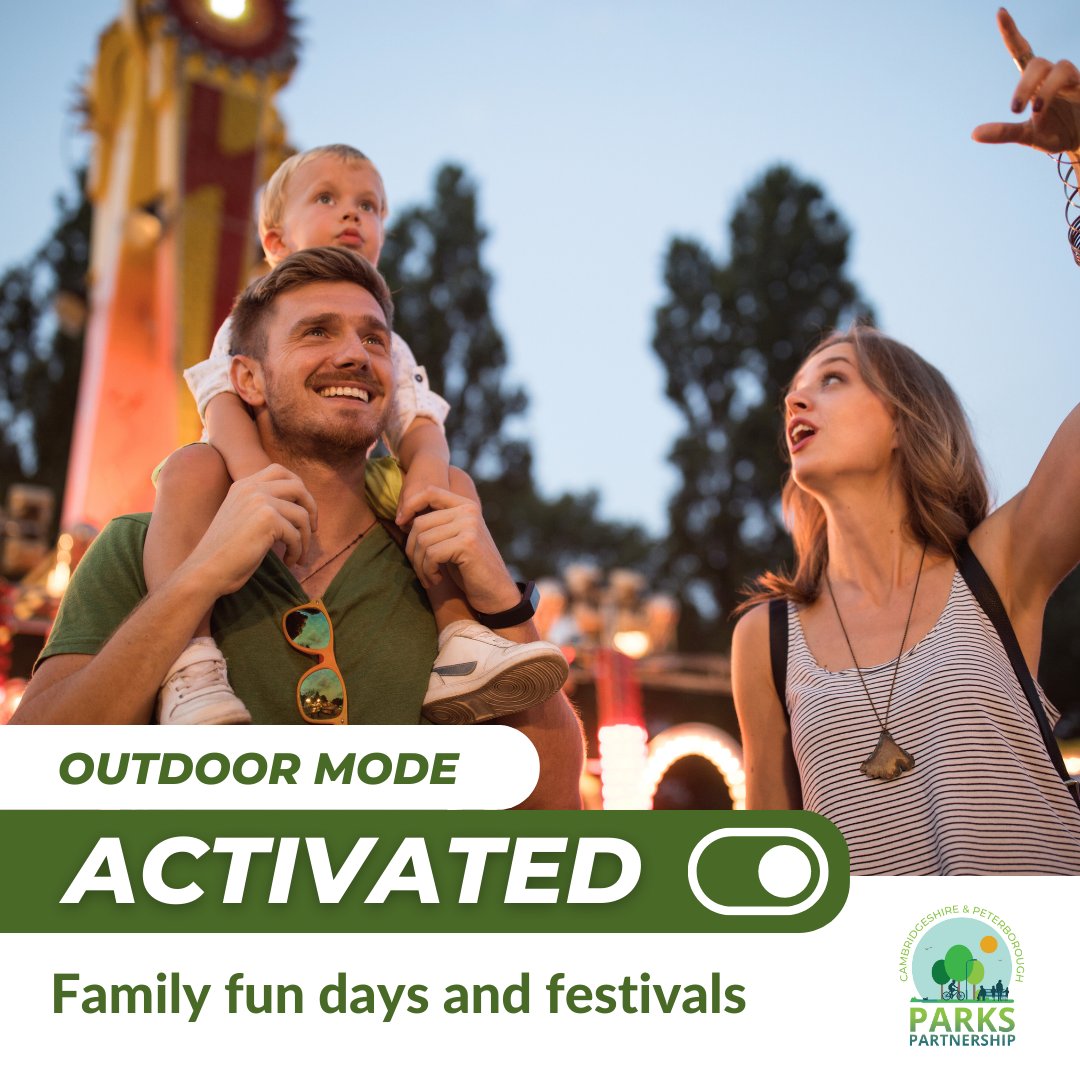 PeterboroughCC's tweet photo. From outdoor toddler groups, festivals, parkruns, wildlife adventures – you can find all kinds of activities to do this summer outdoors.

Let us know what you get up to, we would love to share your stories!

Find an event near you: https://t.co/pzKvAyOrcN https://t.co/K6cGSq6sZM