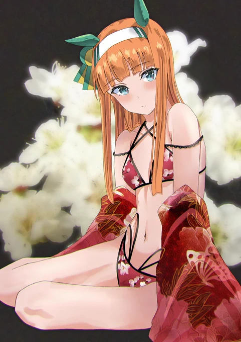 水着サイレンススズカ③#ウマ娘 