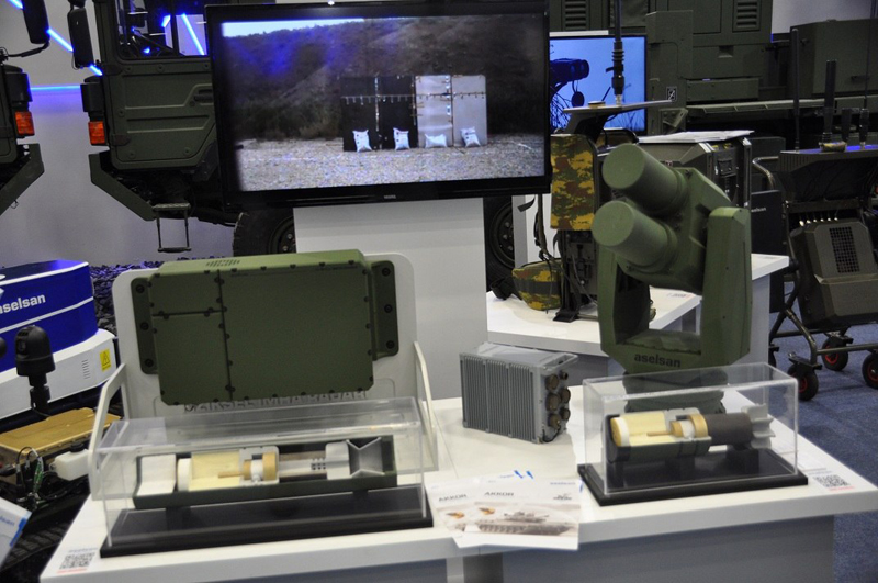 TurkishCentury's tweet photo. Defeat all RPGs and anti-tank guided missiles with the cutting-edge #AKKOR - #PULAT active protection system (APS) from @aselsan. #IDEF #IDEF23 #IDEF2023 #antitank #javelin #spike #nlos #kornet #hellfire #milan #eryx https://t.co/M3BccfImVd