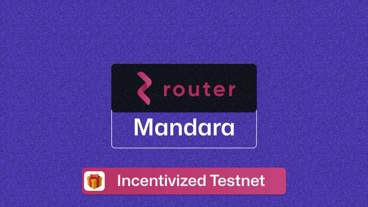its_airdrop's tweet photo. Router Protocol just launched the Mandara testnet.

Currently, phase 1 is live.

Apart from being a Layer 1 blockchain, they also provide cross-chain solutions similar to LayerZero 🔥

Here is how to participate and prepare for a potential #airdrop, thread🧵 https://t.co/A8KMIOgUnB