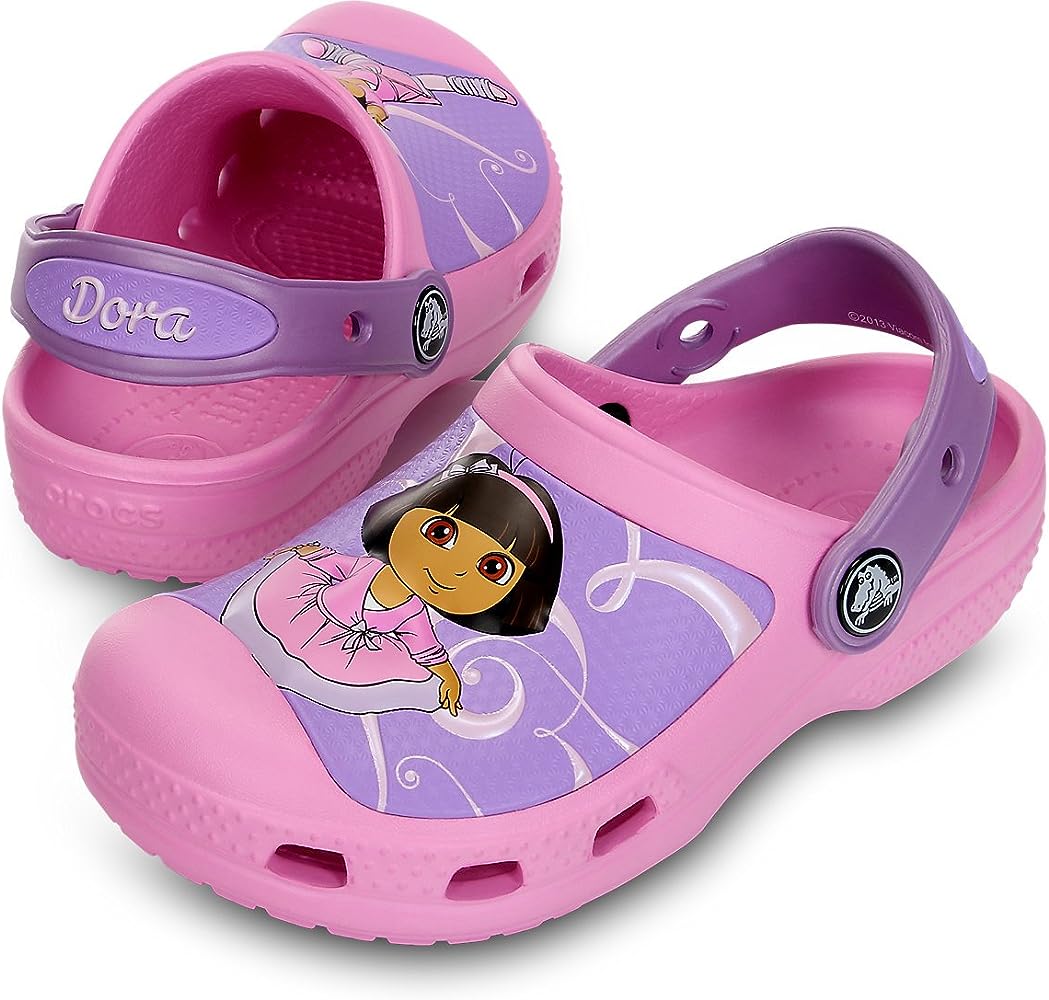 Oh Crocs on X: "Looking for the perfect footwear for your little one? Look  no further than Dora Crocs! These adorable and comfortable shoes are not  only stylish but also provide excellent