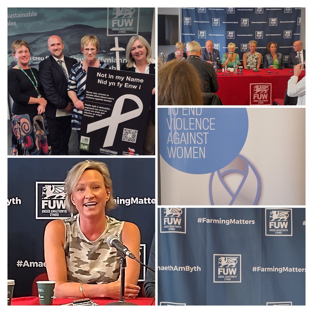 PavoWellbeing's tweet photo. 🤍Mae @PAVOtweets  yn falch o gefnogi’r ymgyrch #BywHeOfn #NidYnFyEnw  🤍
🤍PAVO is proud to support the @LiveFearFree  #NotInMyName campaign 🤍
Powerful campaign launch at the #RoyalWelshShow  We all have a role in ending #domesticabuse #sexualviolence 
 https://t.co/b29T9iFyTa https://t.co/Yp3mDNqUGG