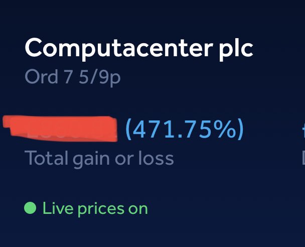 amitpanchal76's tweet photo. Sometimes it’s a long investing game and other times it’s a short ride. One of my best stock picks ever and long may it continue…..#ftse #investing #ftse100 #computacenter https://t.co/Cq1Xb2tCmp