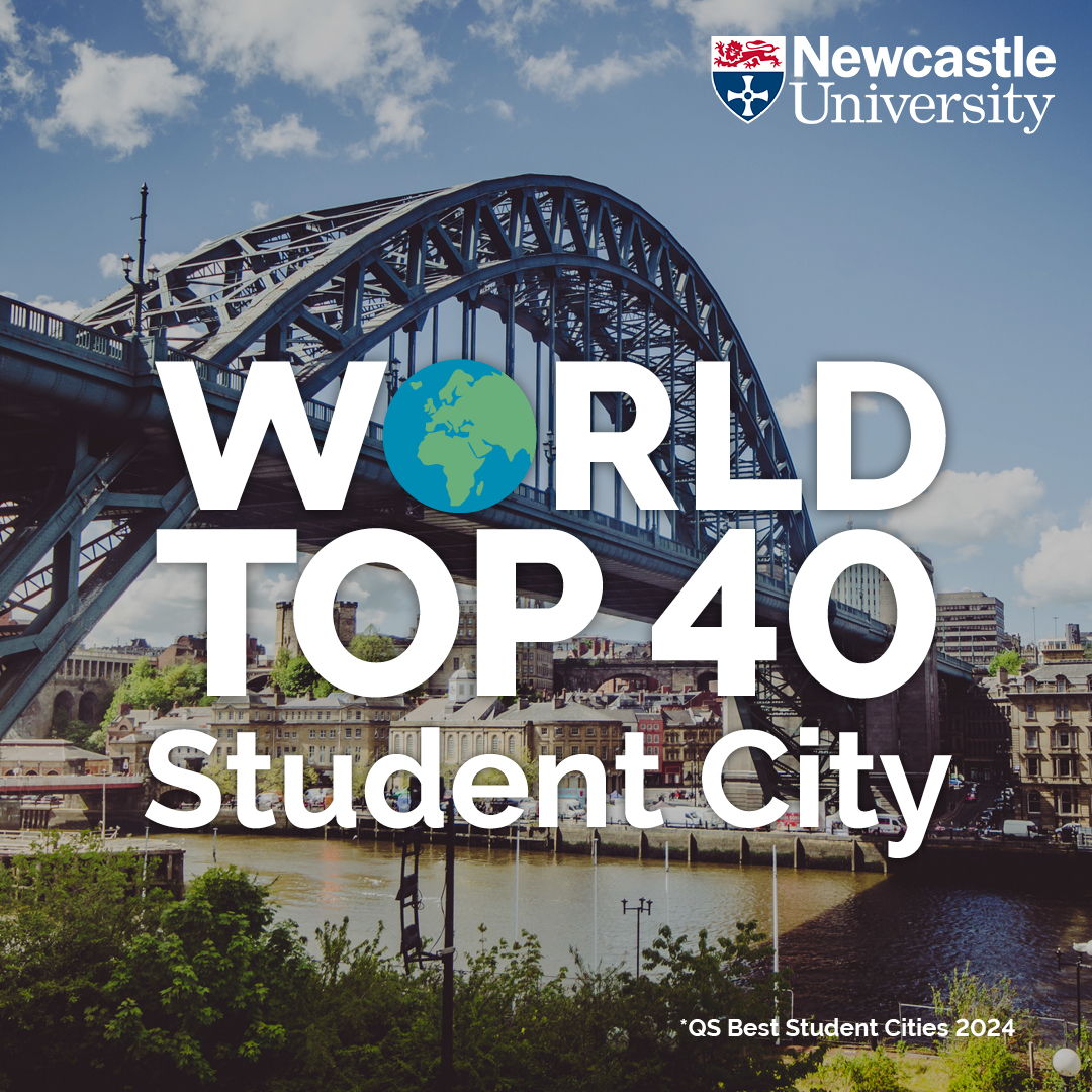 Newcastle University (@uniofnewcastle) on Twitter photo 🎉 Newcastle has been rated the 39th best student city in the world in the latest <a href="/worlduniranking/">QS World University Rankings</a> Best Student Cities ranking 🗺️
Only London and Manchester have ranked higher in England 💪
#WeAreNCL #WeAreInternational #TopUniversities 🎉 Newcastle has been rated the 39th best student city in the world in the latest <a href="/worlduniranking/">QS World University Rankings</a> Best Student Cities ranking 🗺️
Only London and Manchester have ranked higher in England 💪
#WeAreNCL #WeAreInternational #TopUniversities