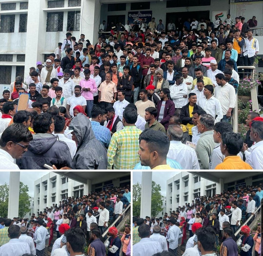 IndiaAboriginal's tweet photo. A protest march was taken out by the #BhilTribals in Maharashtra against the gruesome incidents of sexual assault on #Kuki_Zo tribal women by hate mobs in #Manipur
@TribalHerald #ManipurHorror
#TribalLivesMatter #मणिपुर_हिंसा
#SeparateAdminstration
#ManipurVoilence #India https://t.co/7rSMb1rouc