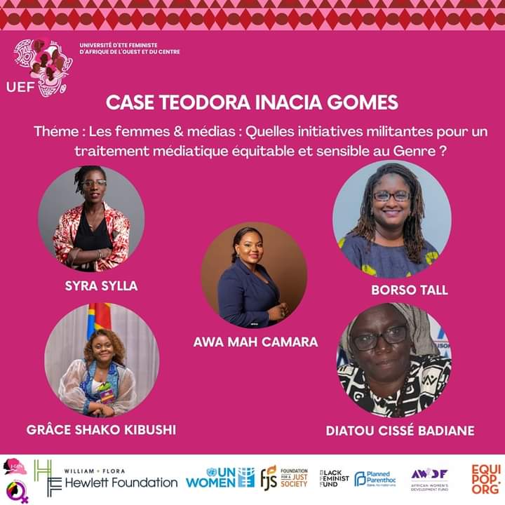uefdakar23's tweet photo. Case Teodora Inacia Gomes
" femmes et médias" Il ne s’agit pas seulement de s’adresser à un public féminin, mais d’impliquer tout le monde   pour l’évolution des problématiques liées au genre. 
Toutes les discussions seront diffusées en direct sur nos réseaux sociaux. 
#uefaoc23 https://t.co/eBS7Y80DbJ