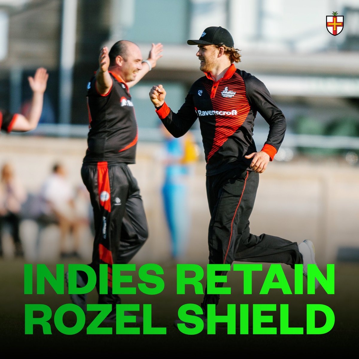 GsyPressSport's tweet photo. .@IndiesCC are evening league champions for a second time! 🏏

Defeat for Irregulars last night has seen them retain the Rozel Shield with three games to play 🛡️

They’ll represent @guernseycricket in @EuropeanCricket again next year 🇬🇬 https://t.co/WwGIdJrXAj