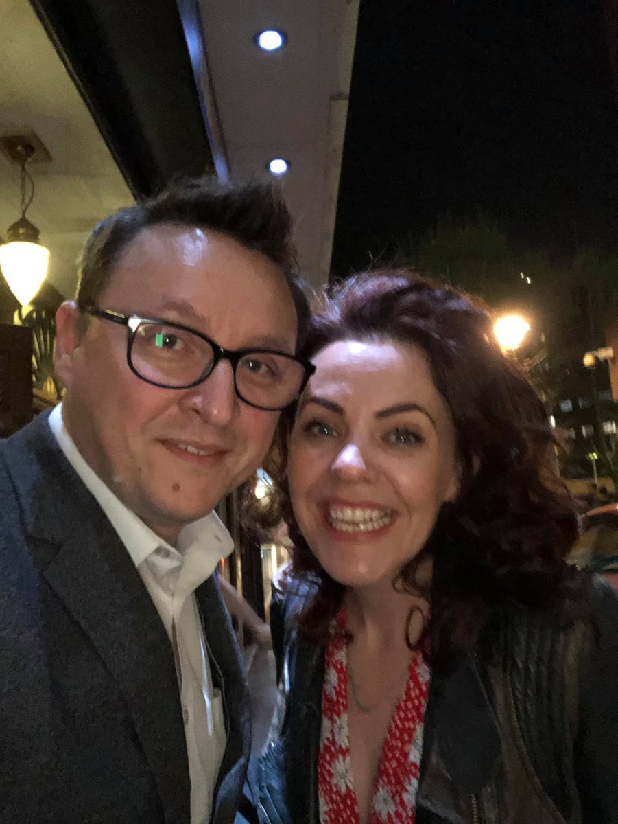 So there I was, strolling the streets of London, minding my own business when BANG! I bump into my pal Rachel Tucker, like a true boss. #SmallWorld #LondonLife #FriendshipGoals. It's a good thing I wasn't holding a hot coffee! 🤣