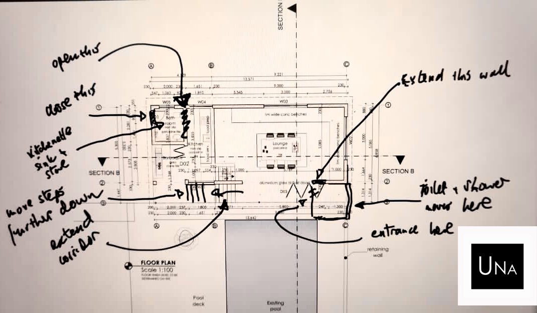 upnortharchi's tweet photo. It started as a sketch design followed by design meetings with the client. Now….the pool house is finally being constructed. We can’t wait to see the finished product!#poolhousedesign https://t.co/0PGHFd8pnD