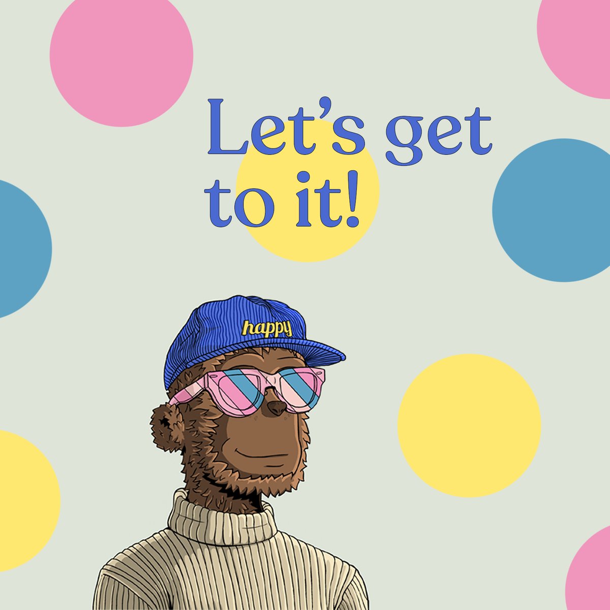 CryptoConan's tweet photo. gm friends 💛

are you putting in the work today? 🤝 https://t.co/5egaF3gPaB