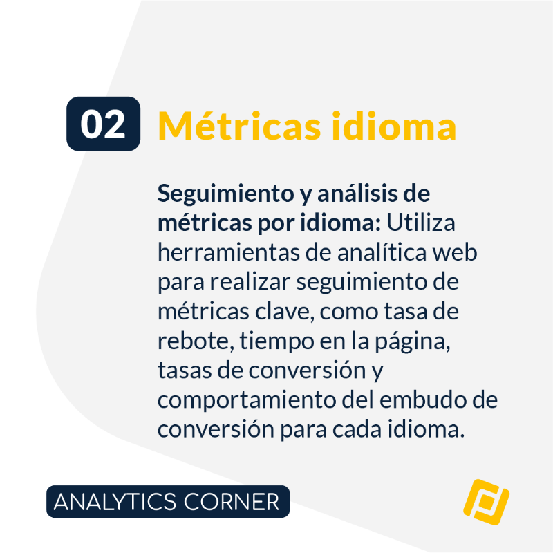 EsProfile's tweet photo. ¡Mejora la experiencia en sitios multilingües con datos analíticos! 🌍 Descubre comportamientos clave por idioma, optimizar contenidos y navegar y realiza ajustes iterativos en nuestro #AnalyticsCorner. 📊

#ExperienciaDeUsuario #AnalíticaWeb #MarketingDigital