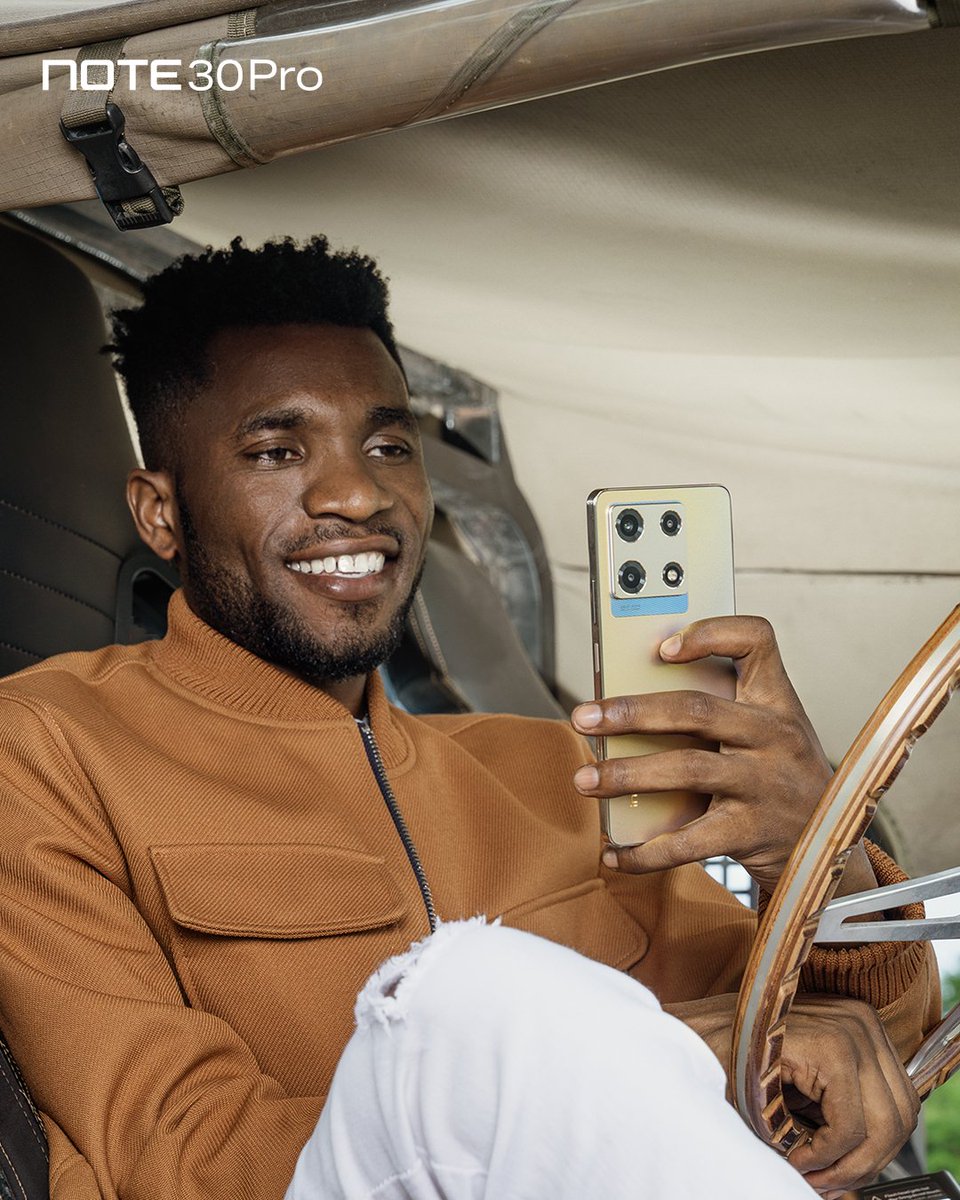 InfinixNigeria's tweet image. A powerful camera that captures every detail with precision and clarity.

Step into the spotlight of photography excellence with the #InfinixNote30Pro . 📸 

Unleash your creativity and capture stunning visuals.

#TakeChargeWithNote30