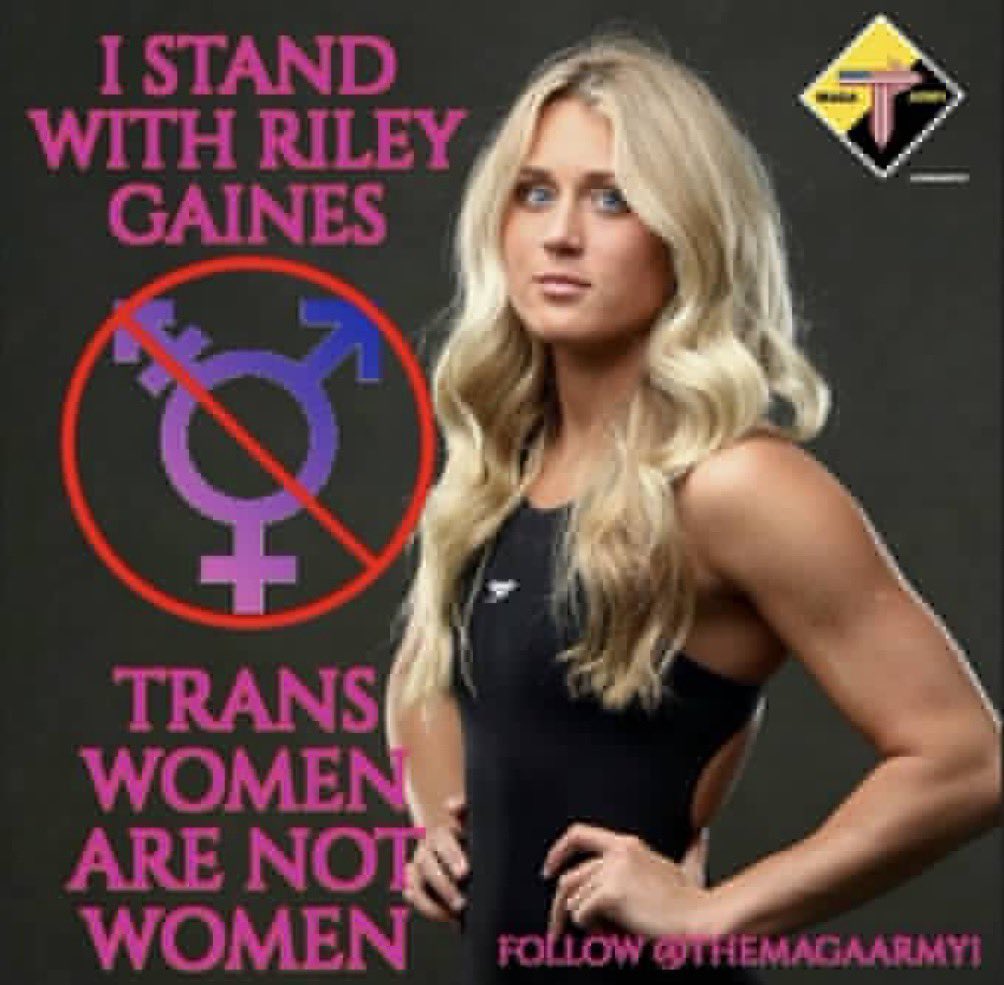 princessnessx's tweet photo. I stand with @Riley_Gaines_ 
If I had to compete in a sport against one of these so called women, I’d walk out and so should every other woman who has trained her arse off to get to that level!! https://t.co/ycpcj3eVdc