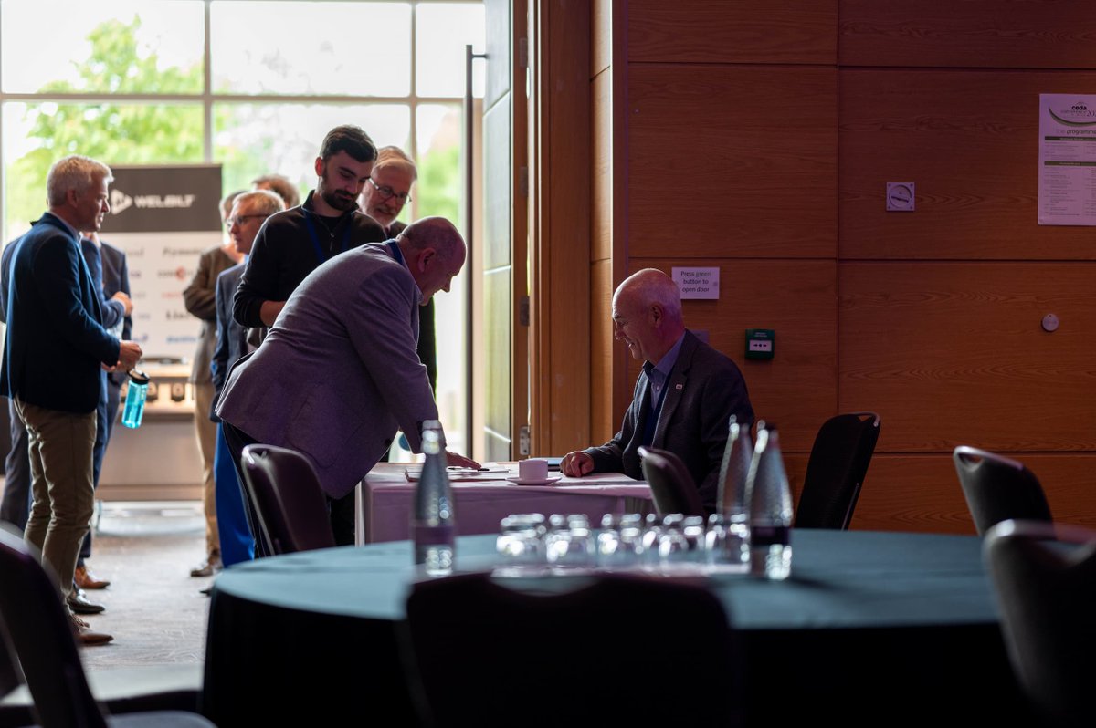 CEDAUK's tweet photo. The #cedaAGM was well attended and saw lots of activity and order of business passed, as well as future plans for the organisation laid out. We also welcomed new Vice Chair Paul Neville of @CHREQUIPMENTLTD 
and new Board Member Natasha Baker of @GratteBrothers.

#cedaConference23 https://t.co/cTsIylBFob
