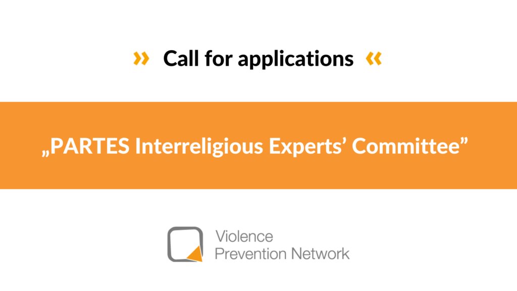Join #PARTES Interreligious Experts’ Committee!
Are you an active member of a religious community in Europe with a strong interest in security of places of worship? Be part of the Interreligious Experts’ Committee of the EU-funded PARTES project. violence-prevention-network.de/ueber-uns/auss…