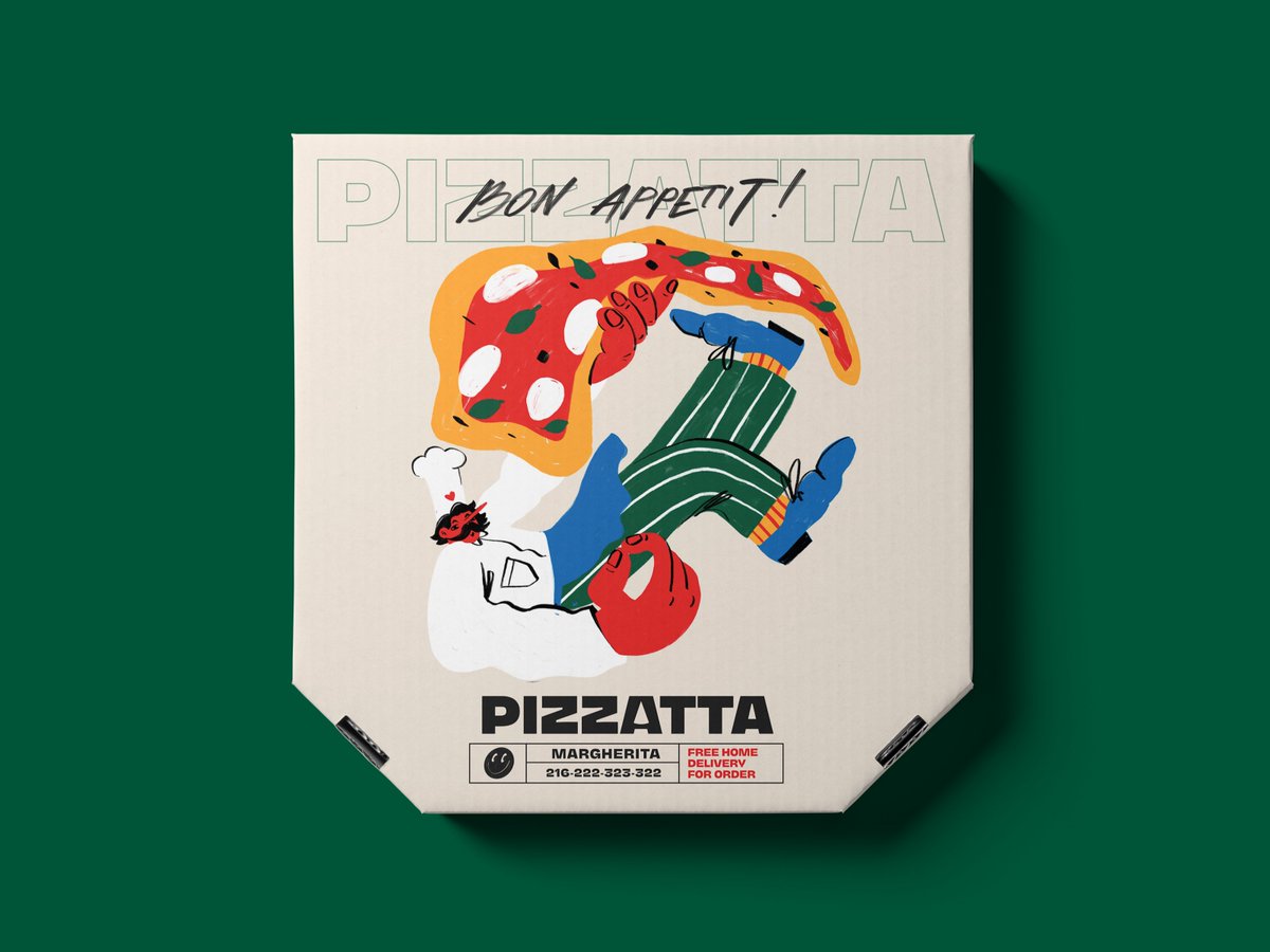 tubikstudio's tweet photo. What's your favorite type of pizza?
https://t.co/djncA1NBms 

#packagingdesign #branding #graphicdesign #illustration #marketing https://t.co/uK1sSwDENg