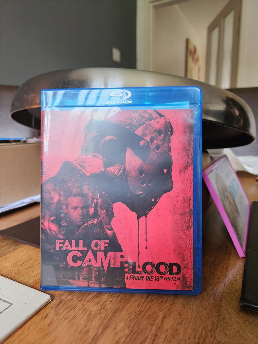 Just arrived so glad I was able to contribute to this amazing Friday the 13th fan film made by friends and people I admire over at @SlashNCast with @ThePeterAnthony glad to have it In my horror collection #fallofcampblood https://t.co/86pSZu9T9r