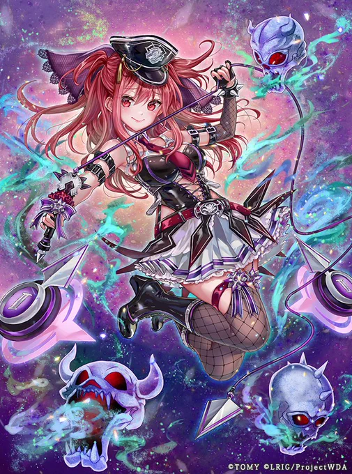 07/29(土)発売 WIXOSSブースターパック「フェゾーネ DIVA with 電音部」にて【グズ子～サドネス～】【ミルルン☆スレトゥン】を描かせて頂きました、よろしくお願い致します!クズ子初めて描けて楽しかった#ウィクロス発売記念 #WIXOSS  
