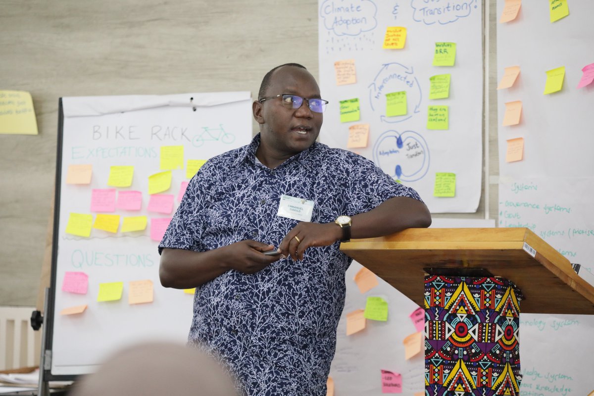 PowerShftAfrica's tweet photo. "We need to forge a united front as a collective movement prioritizing #climateadaptation, resilience and Loss &amp; Damage for #Africa. This will ensure a #sustainable future for our continent." ~ @esiakilo  #AdaptorDie  #Adapt2Develop  #Adapt4Prosperity https://t.co/U6tDY2qCkT