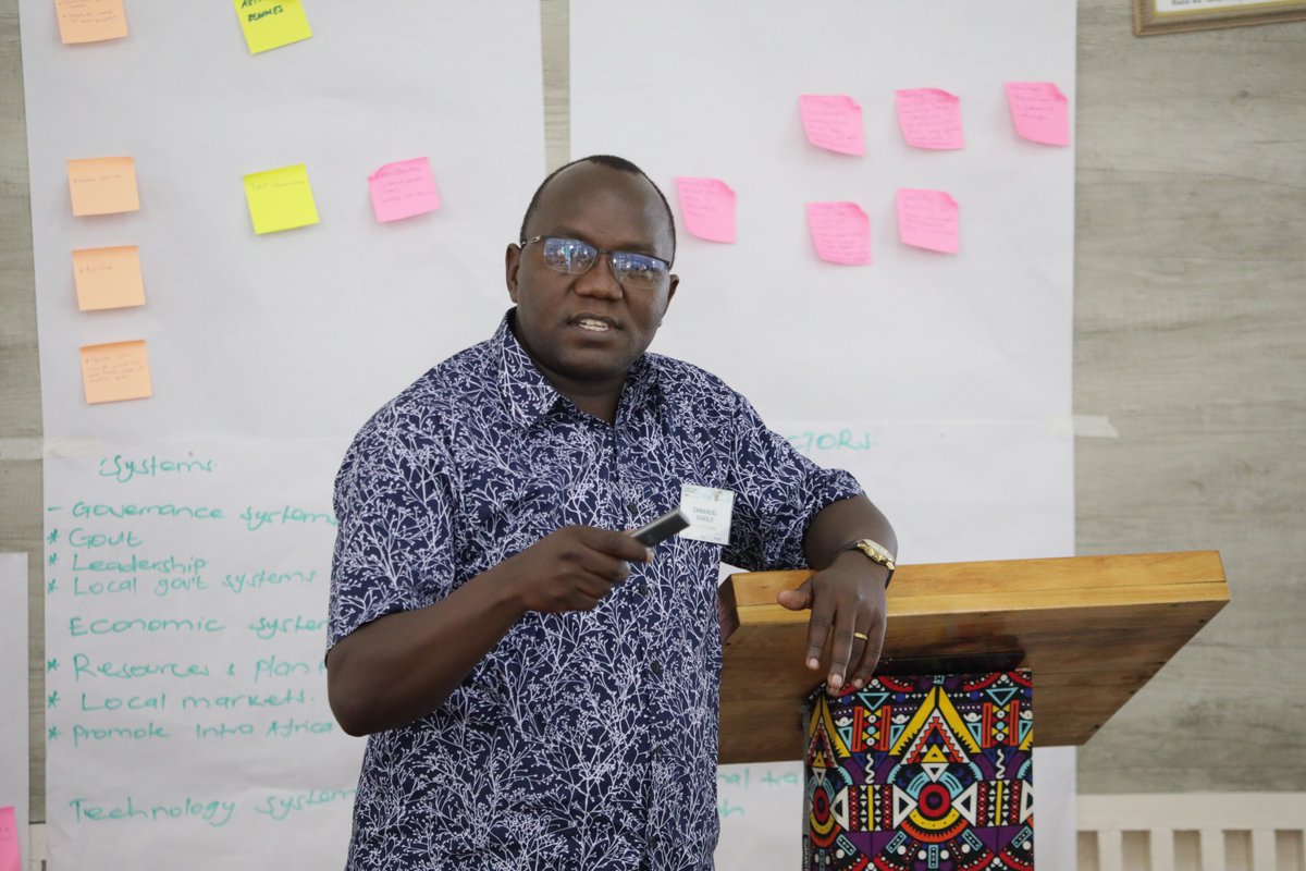 PowerShftAfrica's tweet photo. "We need to forge a united front as a collective movement prioritizing #climateadaptation, resilience and Loss &amp; Damage for #Africa. This will ensure a #sustainable future for our continent." ~ @esiakilo  #AdaptorDie  #Adapt2Develop  #Adapt4Prosperity https://t.co/U6tDY2qCkT