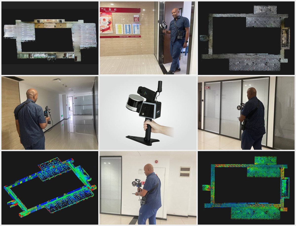 Do you want to have a handy measuring device which can improve work efficiency, draw attention, and even have some fun? Look here, scan easily with RobotSLAM to generate high precision colorized point cloud in a short time.