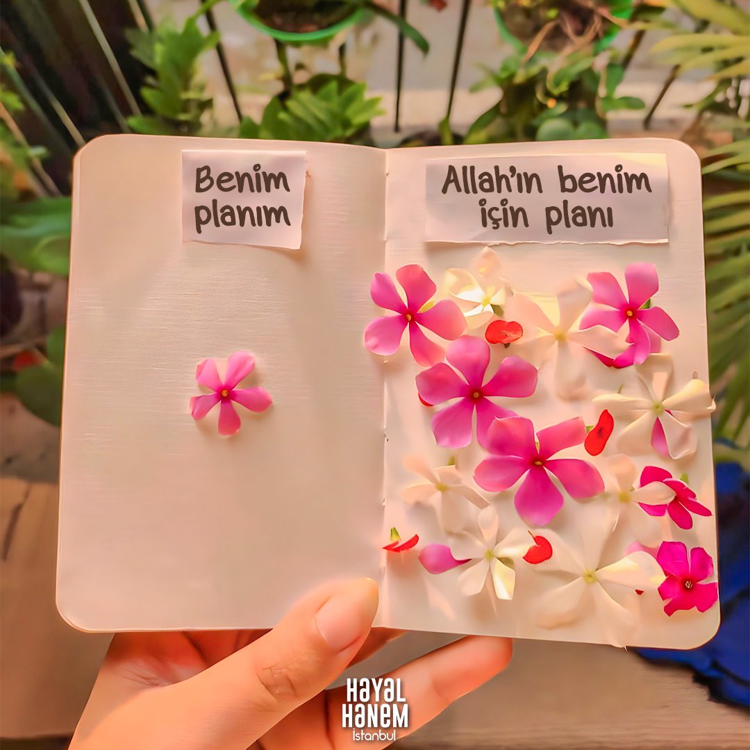 Herkesin bir planı var ama Allah’ın da bir planı var.