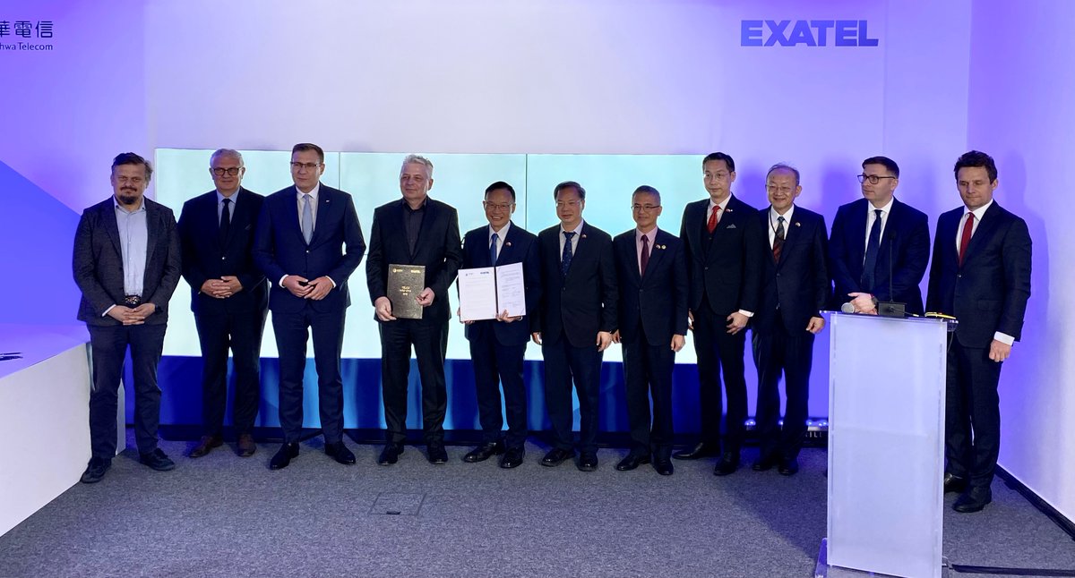 #TelcoHaoCha / A teraz już oficjalnie – miło nam poinformować, że podpisaliśmy właśnie #MemorandumOfUnderstanding oraz Master Telecommunication Services Agreement (#MTSA) z <a href="/ChunghwaTelecom/">ChunghwaTelecom</a>.🎆

#cooperation #MoU #Poland #Taiwan #TaiwaniaCapital