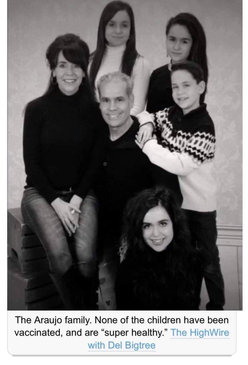 VoicesUnheard's tweet photo. Merck scientist decided NOT to vaccinate his children,  Many of his colleagues choose the same.
Ask yourself why? 

"Jorge Araujo, a scientist who worked for the pharmaceutical company Merck as a lead supervisor on vaccine sterile quality"

Araujo’s wife is a nurse, and they didn’t even question the science behind vaccines until they were expecting their first child, when Araujo’s wife began asking him questions about vaccines.
Araujo relates that as he began to ask questions about vaccine efficacy and safety, the answers were not there. His research showed him that the robust science and quality controls present in regular drug manufacturing did not seem to be present with vaccine manufacturing.
S
So he and his wife decided not to vaccinate their children, and today they are all “super healthy.”