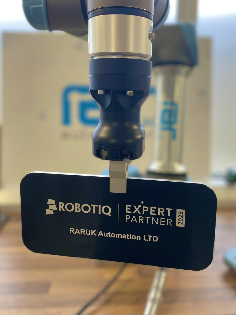 rarukautomation's tweet image. Look what arrived at the RARUK HQ this morning! We are very excited to be named a Robotiq Expert Partner for the 6th year in a row!🏆 

#robotiq #expertpartner