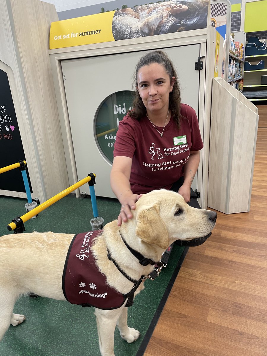 A big thank you to the brilliant⁦ and enthusiastic ⁦⁦<a href="/PetsatHome/">Pets at Home</a>⁩ team at High Wycombe for all their support this month for ⁦<a href="/HearingDogs/">Hearing Dogs for Deaf People</a>⁩ and ⁦@PetsAtHomeFdtn⁩ ⁦<a href="/VolTeamHDogs/">Volunteering H-Dogs</a>⁩