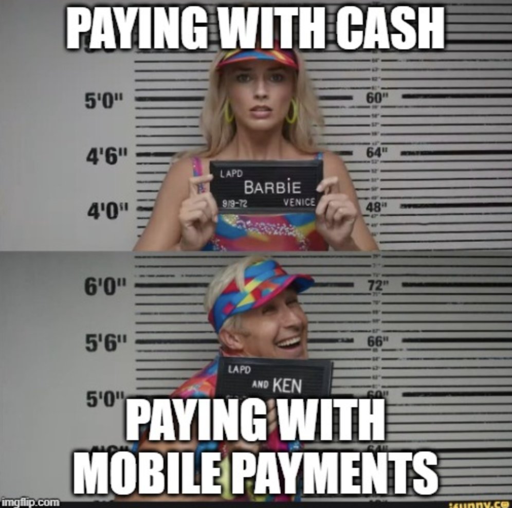 Looks like #payments just caught a #Barbie fever 👀