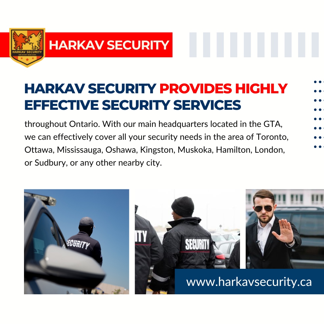 Harkav Security provides highly effective security services throughout Ontario. Contact US:⁠ Call +1 647-913-0085 , +1-855-5HARKAV⁠ Harkavsecurity.ca⁠ .⁠ .⁠ .⁠ #HarkavSecurity #SecurityGuard #GuardLife #SecurityServices #SafetyFirst #SecureYourWorld