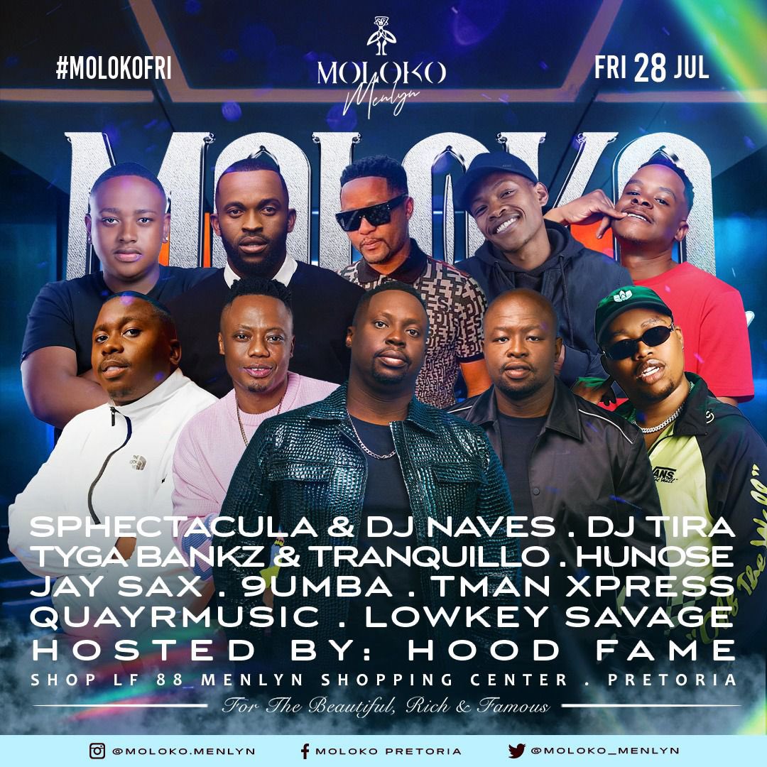 Thandek71627957's tweet photo. #TheWeekend  @Moloko_Menlyn 🔥🔥🔥🔥u can’t miss this one👌👌 https://t.co/81PlGFvvUS