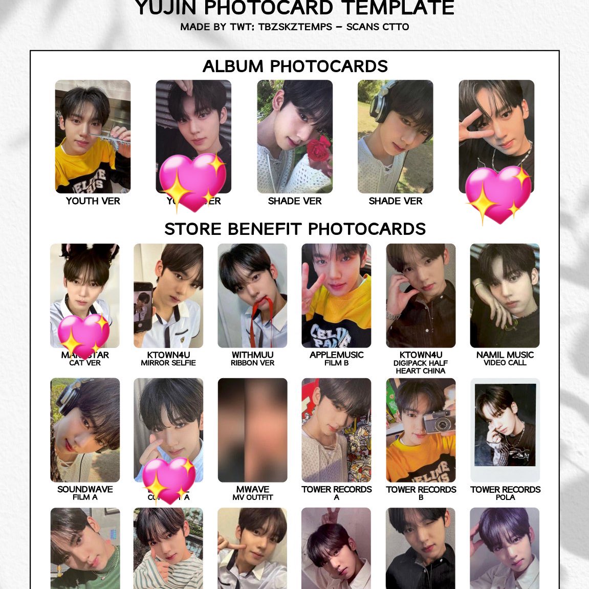 ✩ @ / X