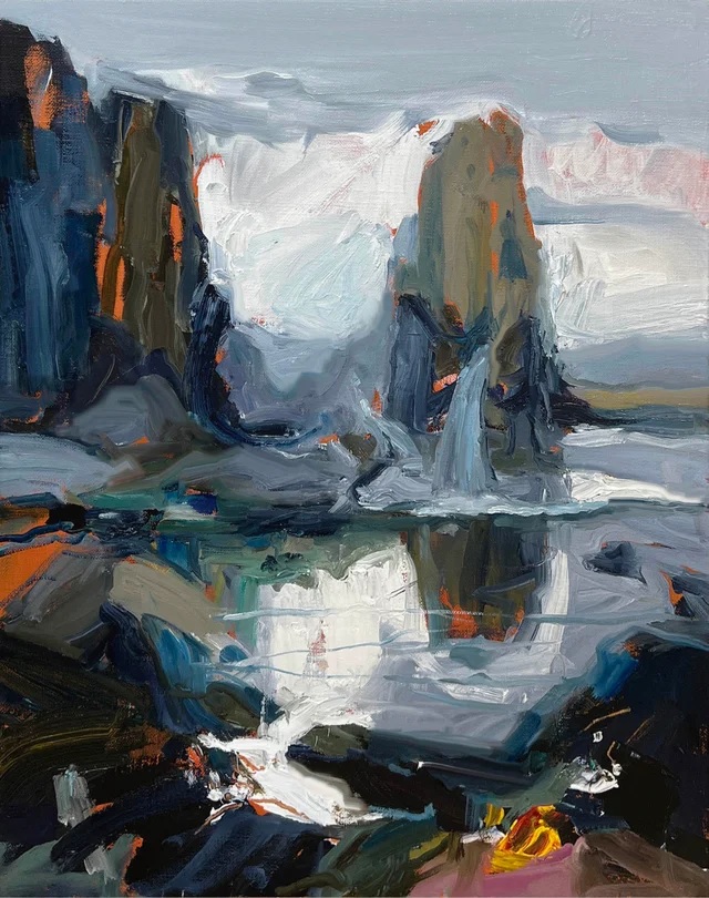 RClaremont's tweet image. WINTER TIDE, CATHEDRAL ROCKS, 35X45cm, oil on board, framed.
Available at my Shellharbour studio or online.

🔗 richardclaremont.com/store/p258/win…

#creativeprocess #artinspiration #galleryopening #artcommunity #artexhibition #artshow #grounded