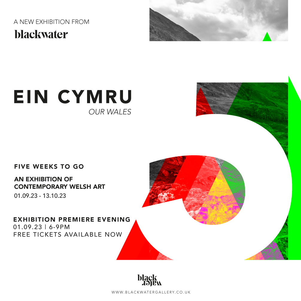 EIN CYMRU | Exhibition Premiere 01.09.23

An exhibition of contemporary #welsh art opens this September at Blackwater #cardiff 

Tickets are FREE and available now

tinyurl.com/95aw5v4p

#wales #celfcymraeg