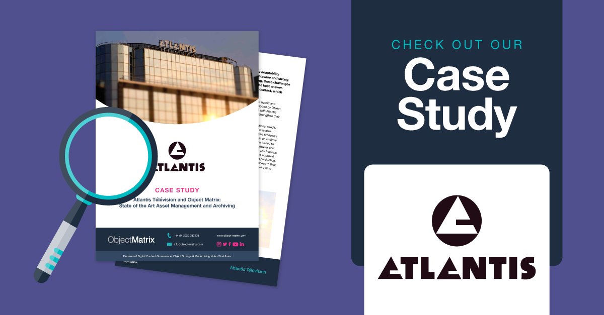 Object Matrix tweet media